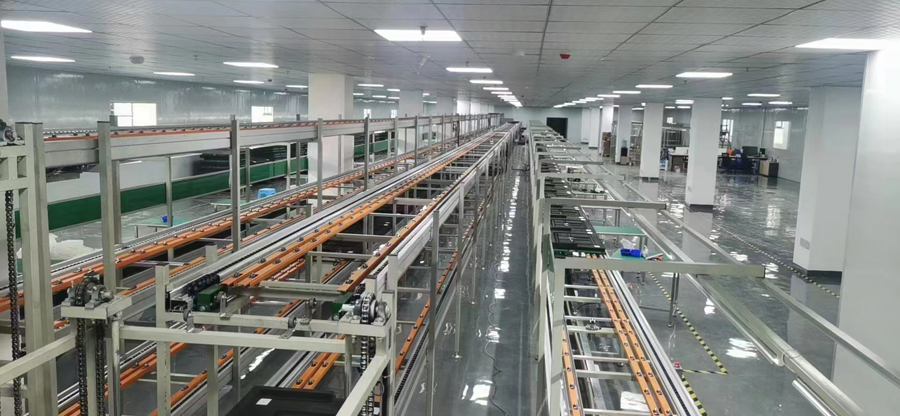 深圳精极科技分享倍速链流水线与传统生产线的比较