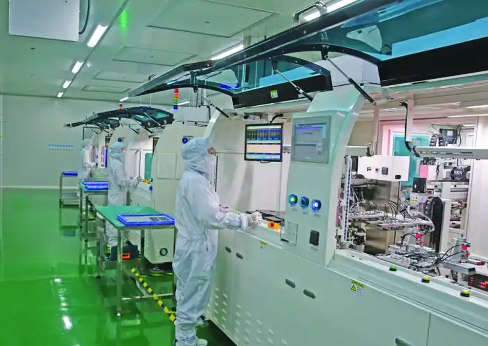 电子行业车间智能制造生产线的介绍